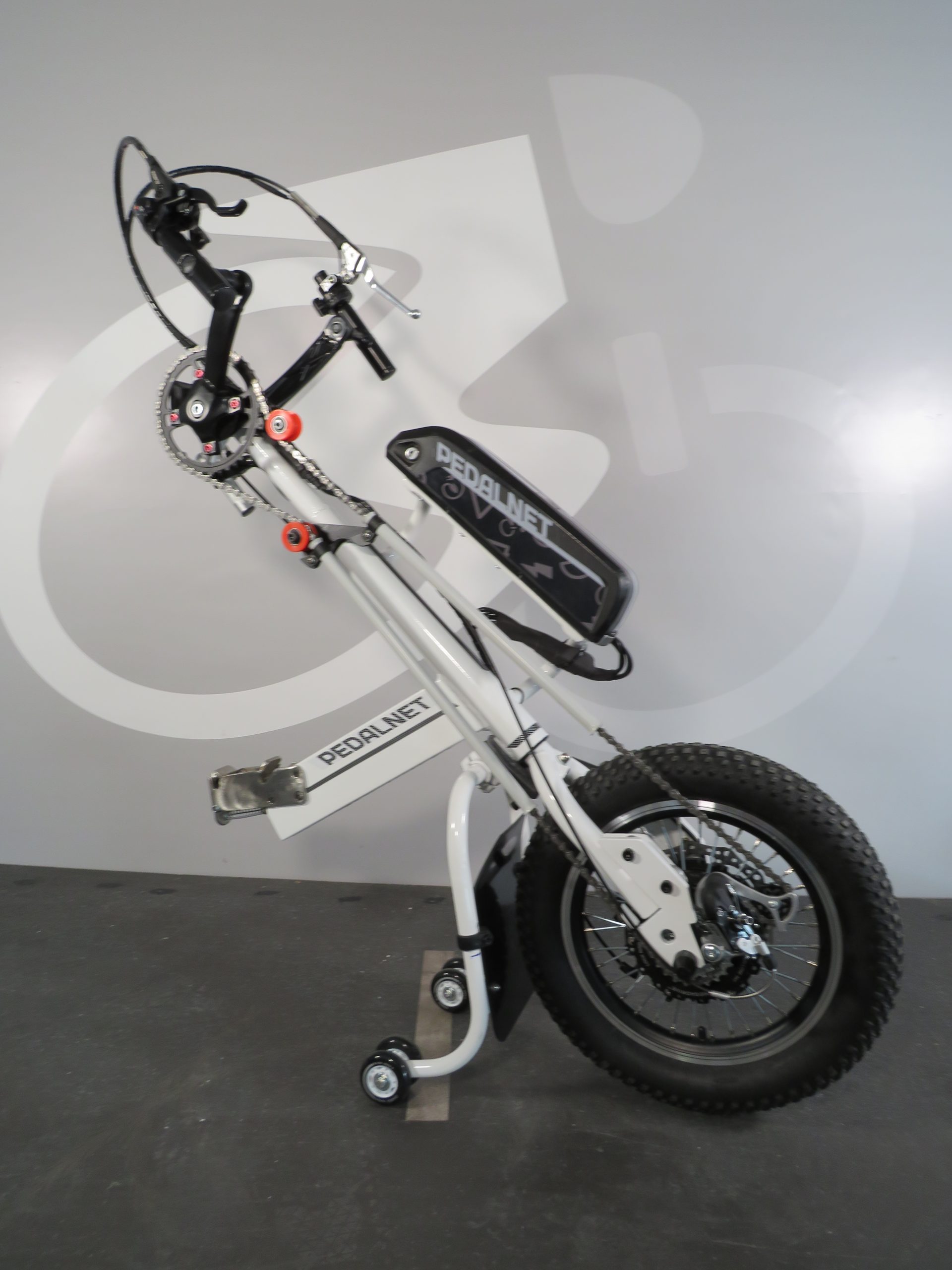 acople handbike híbrido, eléctrico y manual hecho a medida