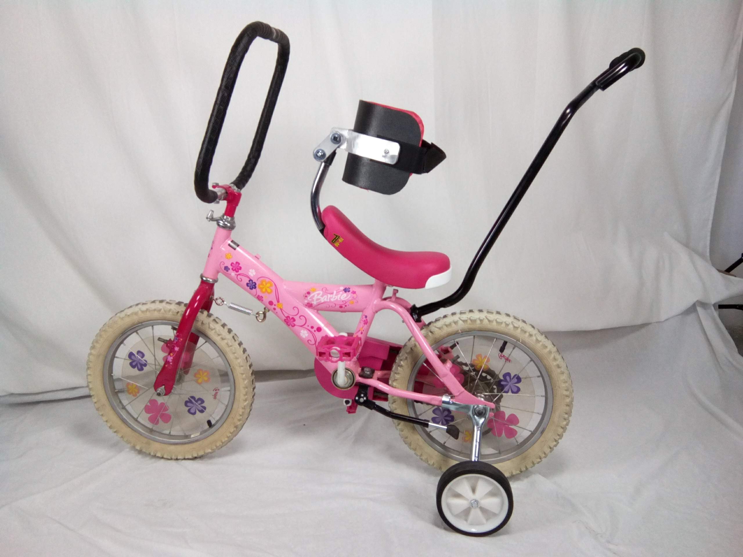 Triciclo niña adaptado a medida, bicicleta adaptada para niños con necesidades especiales a medida